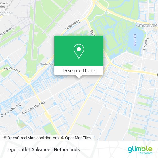 Tegeloutlet Aalsmeer map