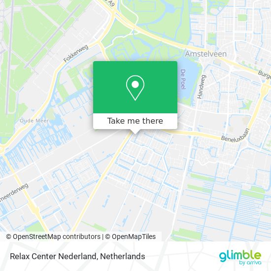 Relax Center Nederland map