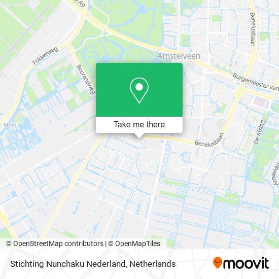 Stichting Nunchaku Nederland Karte