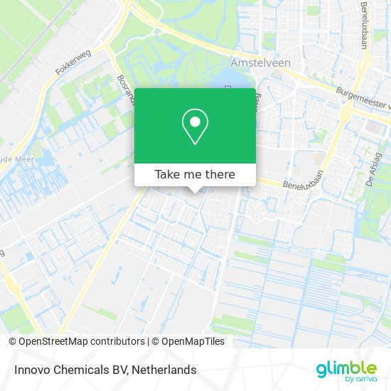 Innovo Chemicals BV map