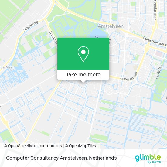 Computer Consultancy Amstelveen map