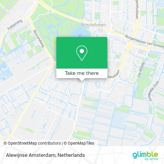 Alewijnse Amsterdam map