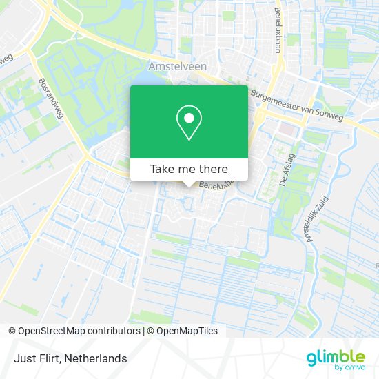 Just Flirt map