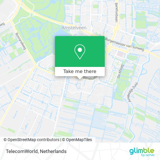 TelecomWorld map