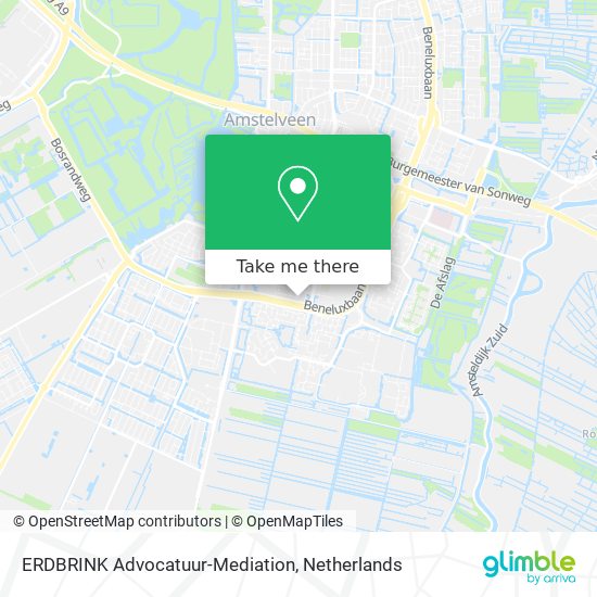 ERDBRINK Advocatuur-Mediation map