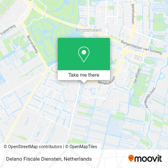 Delano Fiscale Diensten map