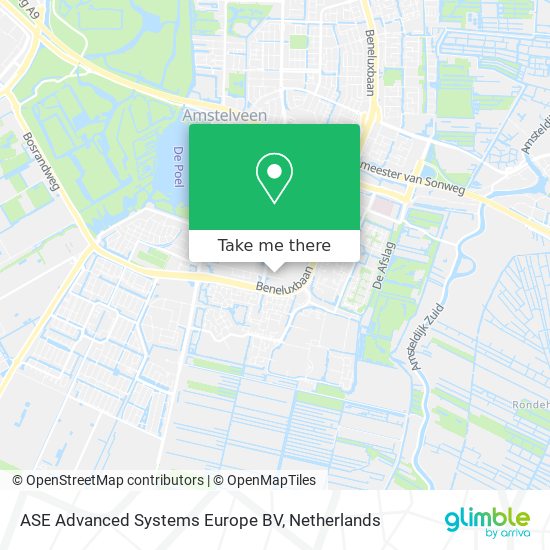 ASE Advanced Systems Europe BV map