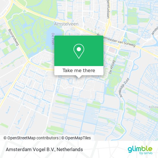 Amsterdam Vogel B.V. map