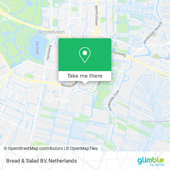 Bread & Salad BV map