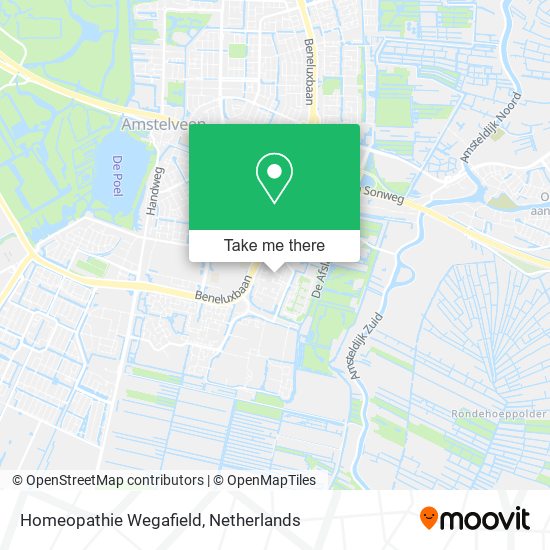 Homeopathie Wegafield map