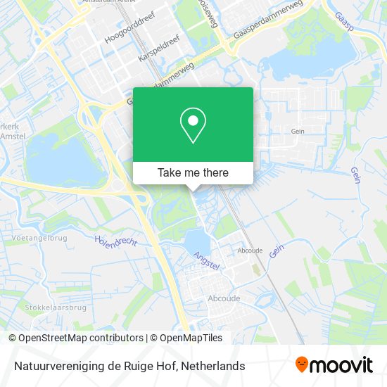 Natuurvereniging de Ruige Hof map