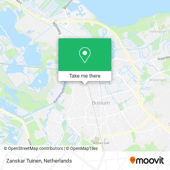 Zanskar Tuinen Karte