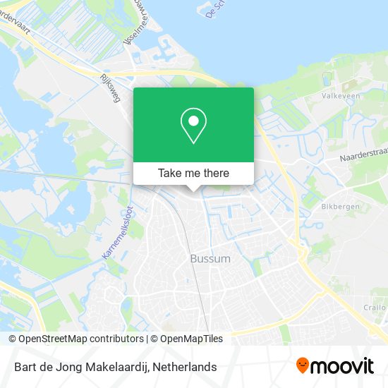 Bart de Jong Makelaardij map