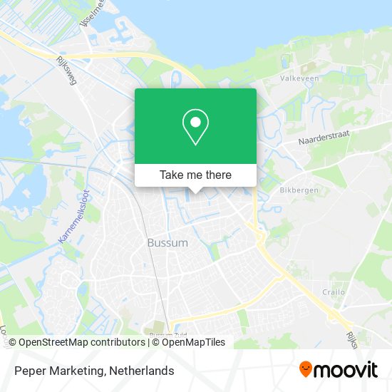 Peper Marketing map