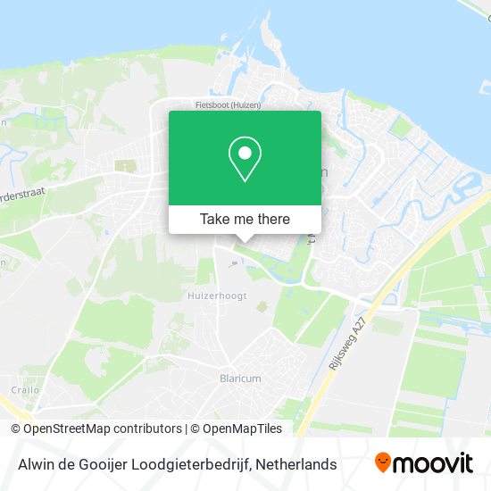 Alwin de Gooijer Loodgieterbedrijf map