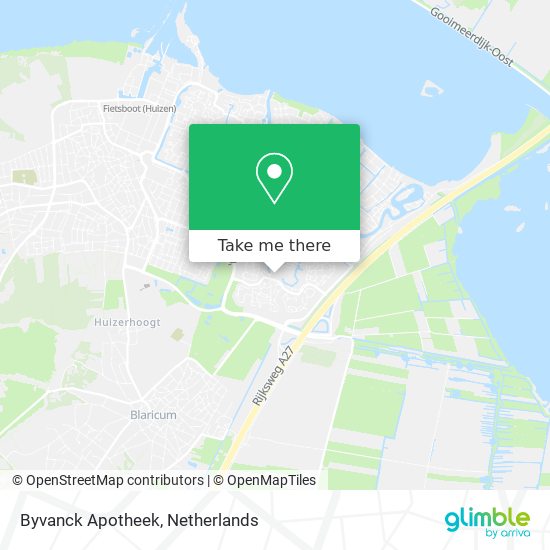 Byvanck Apotheek map