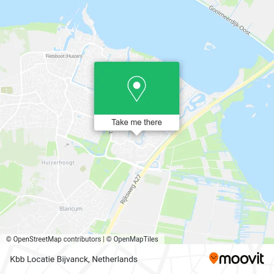 Kbb Locatie Bijvanck map