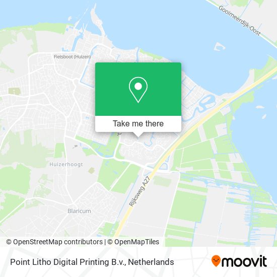 Point Litho Digital Printing B.v. map