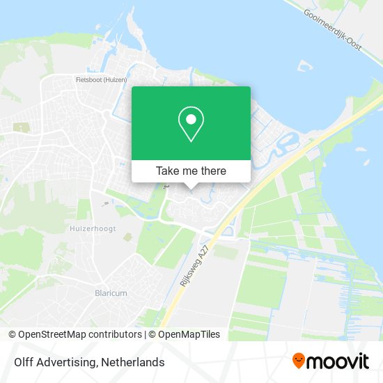 Olff Advertising map