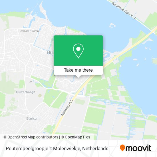 Peuterspeelgroepje 't Molenwiekje Karte