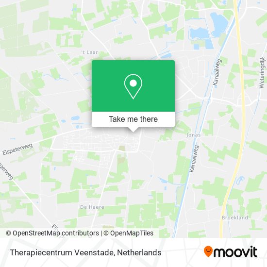 Therapiecentrum Veenstade map
