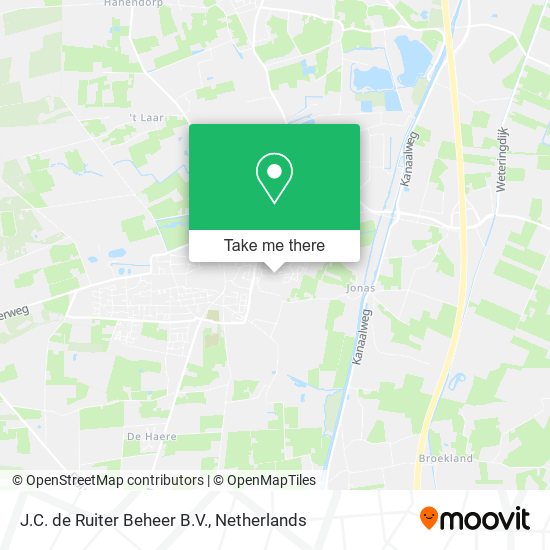 J.C. de Ruiter Beheer B.V. map