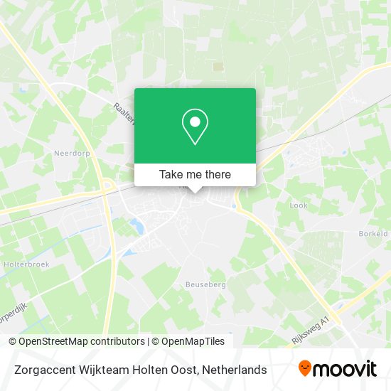 Zorgaccent Wijkteam Holten Oost map