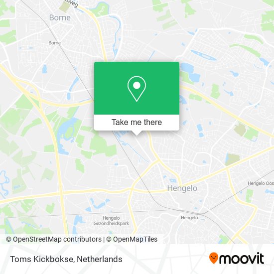 Toms Kickbokse map