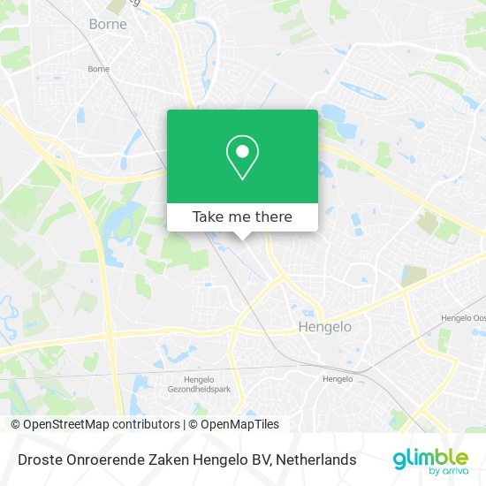 Droste Onroerende Zaken Hengelo BV Karte