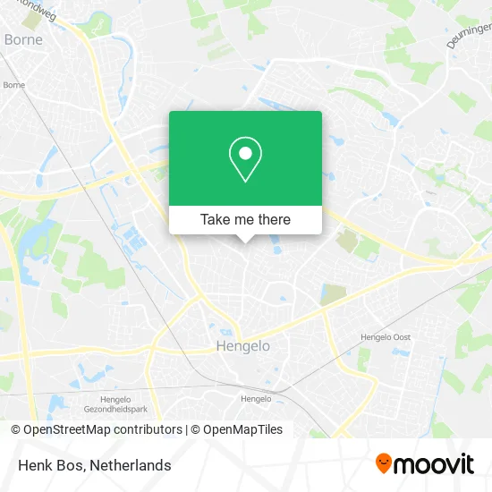 Henk Bos map