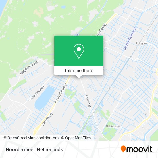 Noordermeer map