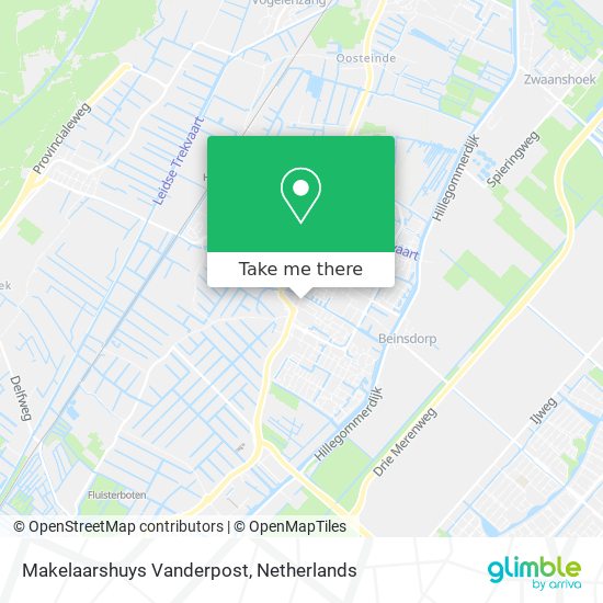 Makelaarshuys Vanderpost map