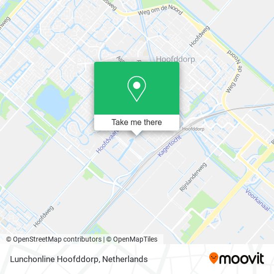 Lunchonline Hoofddorp map