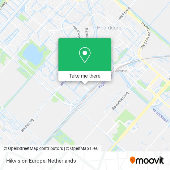 Hikvision Europe map