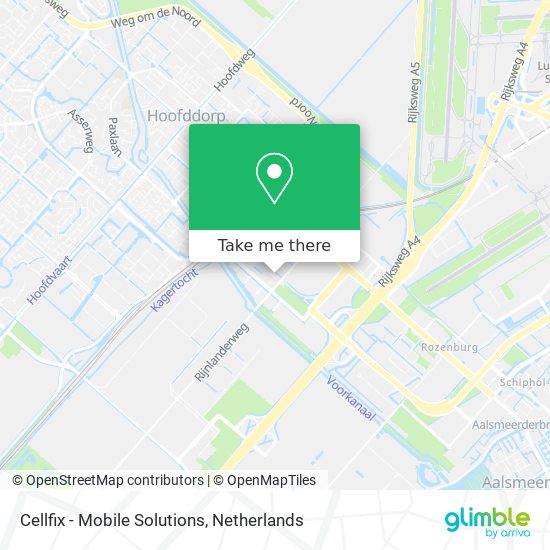 Cellfix - Mobile Solutions map
