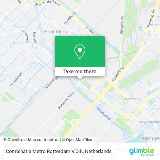 Combinatie Metro Rotterdam V.O.F. map