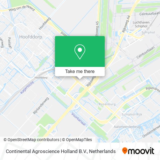 Continental Agroscience Holland B.V. map