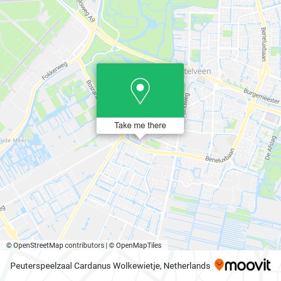 Peuterspeelzaal Cardanus Wolkewietje map