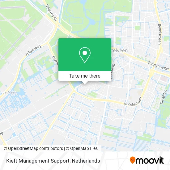 Kieft Management Support map