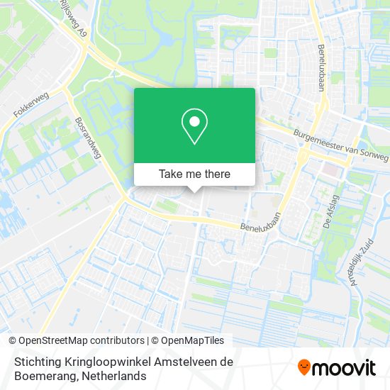 Stichting Kringloopwinkel Amstelveen de Boemerang map