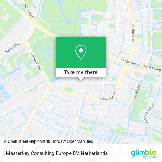 Masterkey Consulting Europe BV map