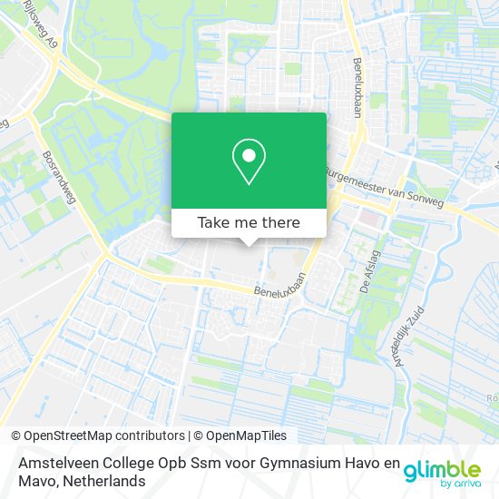 Amstelveen College Opb Ssm voor Gymnasium Havo en Mavo map