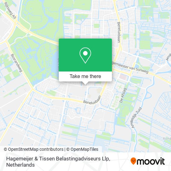 Hagemeijer & Tissen Belastingadviseurs Llp map