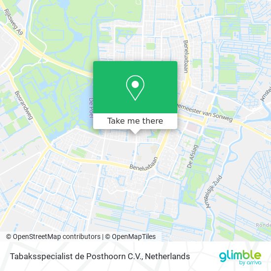 Tabaksspecialist de Posthoorn C.V. map