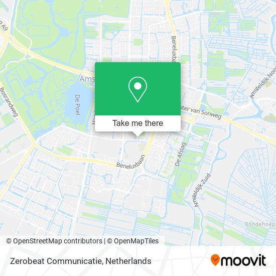 Zerobeat Communicatie map