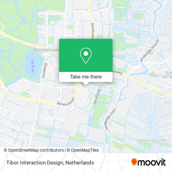 Tibor Interaction Design map