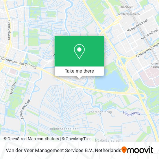 Van der Veer Management Services B.V. map