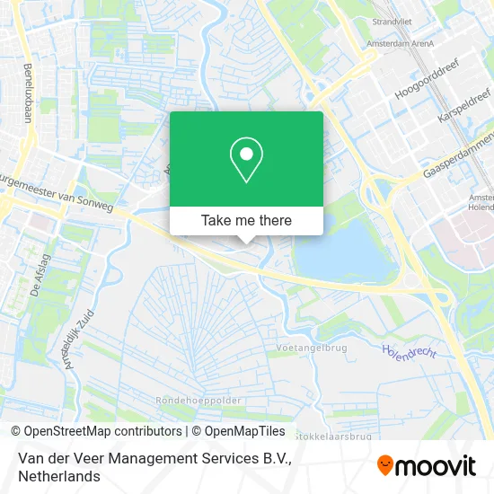 Van der Veer Management Services B.V. map
