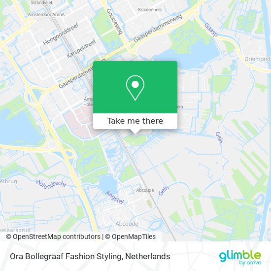 Ora Bollegraaf Fashion Styling map