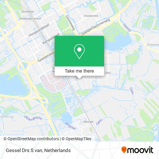 Gessel Drs S van map